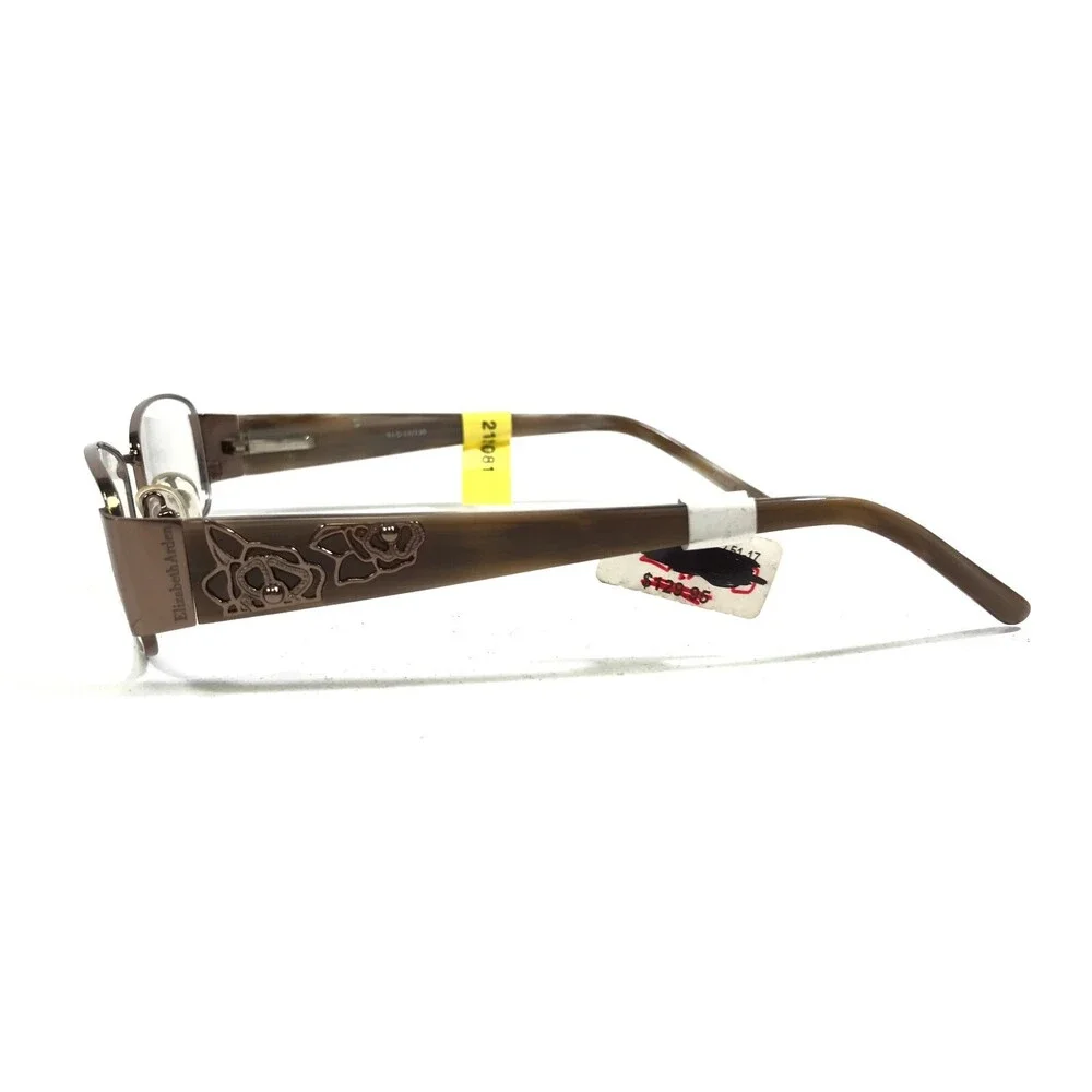 Elizabeth Arden EA1111-2 Eyeglasses Frames Brown Rectangular Full Rim 51-17-130